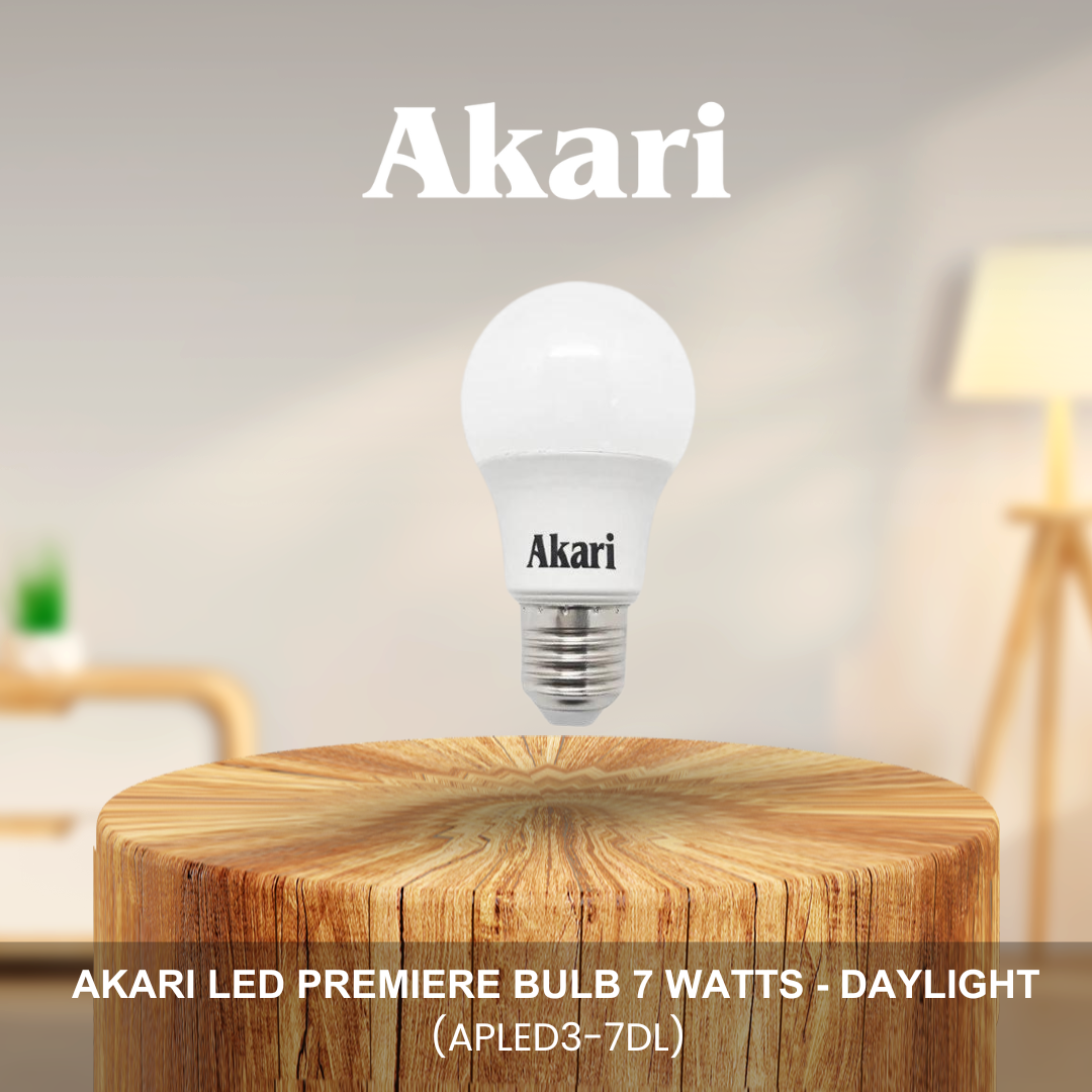 Akari LED Premiere Bulb 7 Watts Daylight APLED3 7DL Akari.store