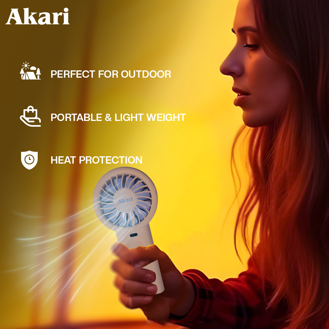 Akari Rechargeable Jet Fan (ARF-N90)