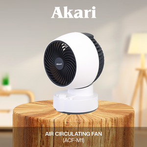 Akari Digital Air Circulating Fan (ACF-M1) with Free ARF-606 Pink