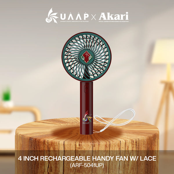 AKARI X UAAP [ UP ] 4" Rechargeable Handy Fan w/ Lace