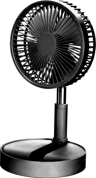 Akari 4" Rechargeable Portafan (ARF-F013)