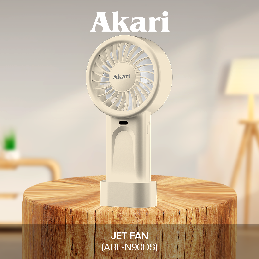 Akari Rechargeable Jet Fan (ARF-N90)