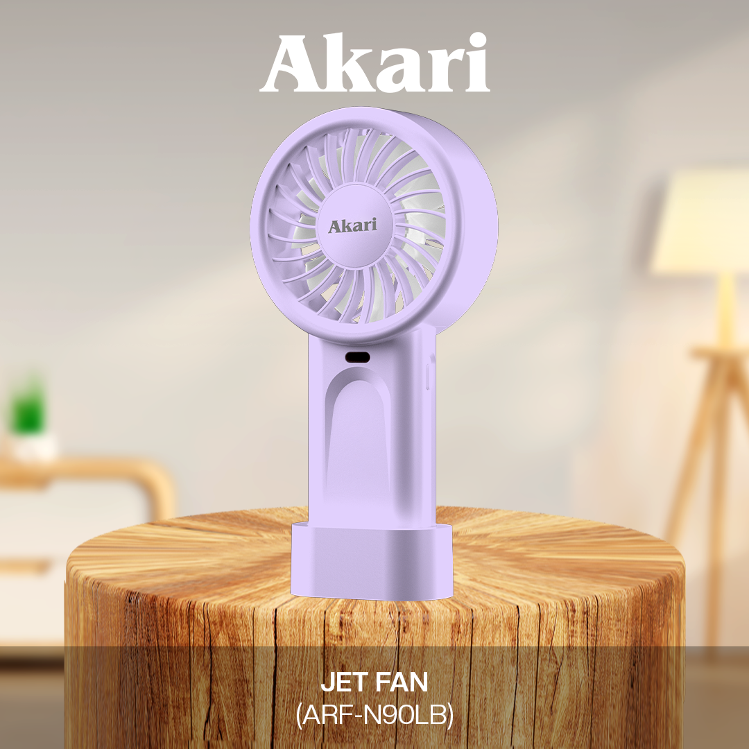 Akari Rechargeable Jet Fan (ARF-N90)