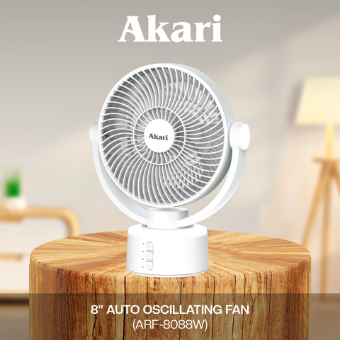 Akari Auto Oscillating Fan ( ARF-8088W )