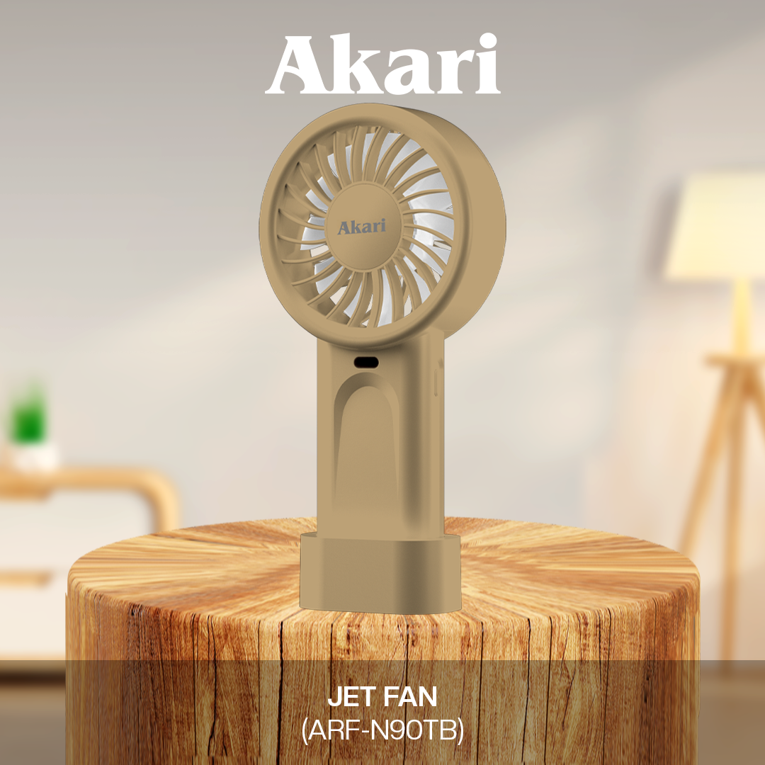 Akari Rechargeable Jet Fan (ARF-N90)