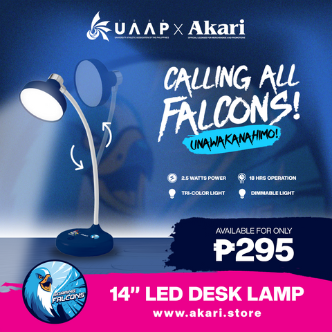 AKARI X UAAP [ ADAMSON ] Touch Control Tricolor and Dimmable Desklamp