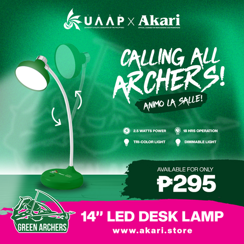 AKARI X UAAP [ DLSU ] Touch Control Tricolor and Dimmable Desklamp