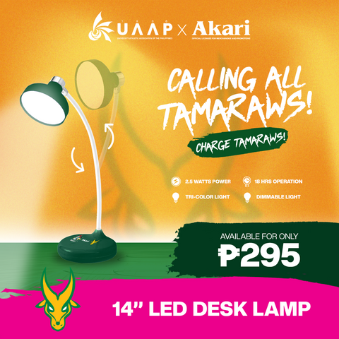 AKARI X UAAP [ FEU ] Touch Control Tricolor and Dimmable Desklamp