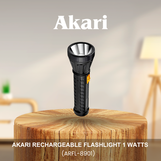 Akari Rechargeable Flashlight (ARFL-8901)