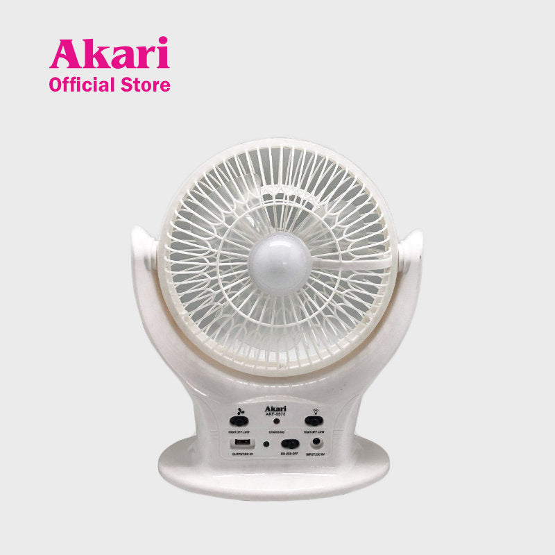 Akari Rechargeable 8” LED Cooling Fan (ARF-5873)