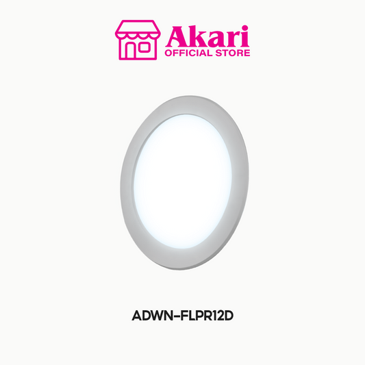 Akari LED Low Profile Downlight Round 12W (ADWN-FLPR12D)