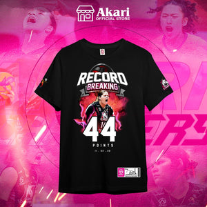 AKARI CHARGERS LIMITED EDITION "44 PTS RECORD BREAKING" PRISILLA RIVERA